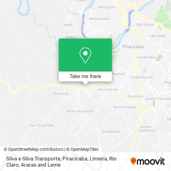 Silva e Silva Transporte map