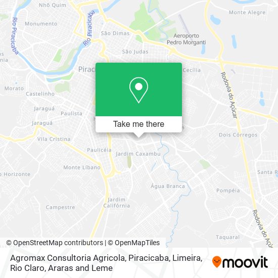 Agromax Consultoria Agricola map