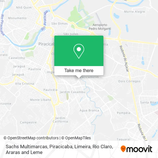 Sachs Multimarcas map