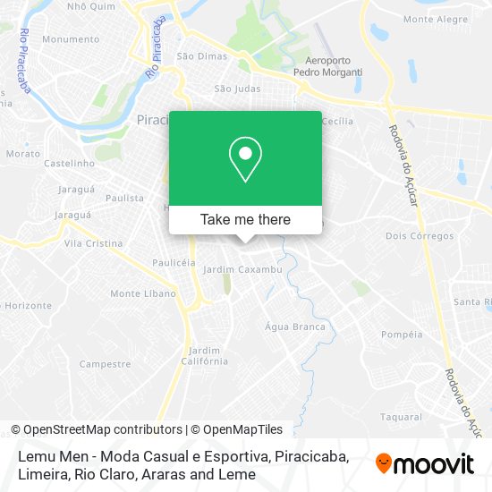 Lemu Men - Moda Casual e Esportiva map