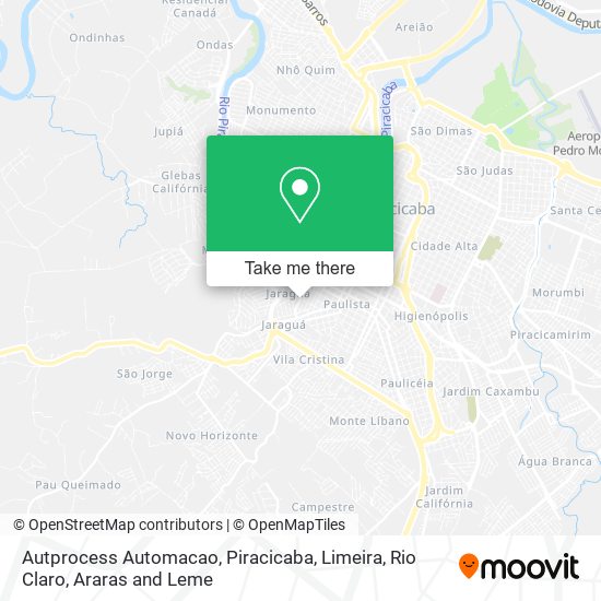 Autprocess Automacao map