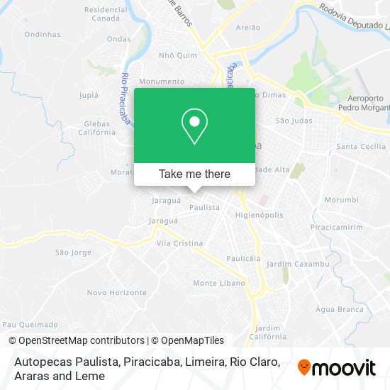 Autopecas Paulista map