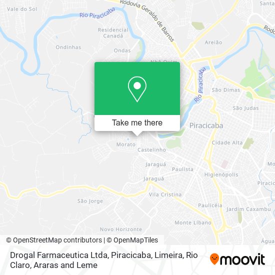 Drogal Farmaceutica Ltda map