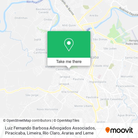 Luiz Fernando Barbosa Advogados Associados map
