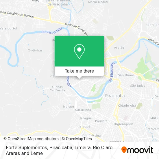 Forte Suplementos map