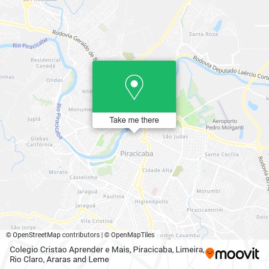 Colegio Cristao Aprender e Mais map