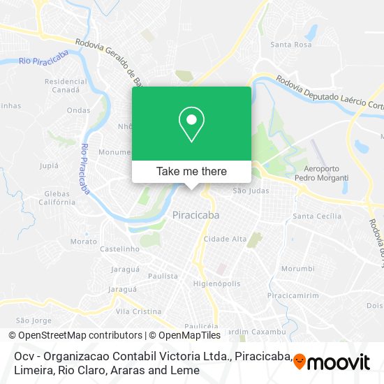 Mapa Ocv - Organizacao Contabil Victoria Ltda.