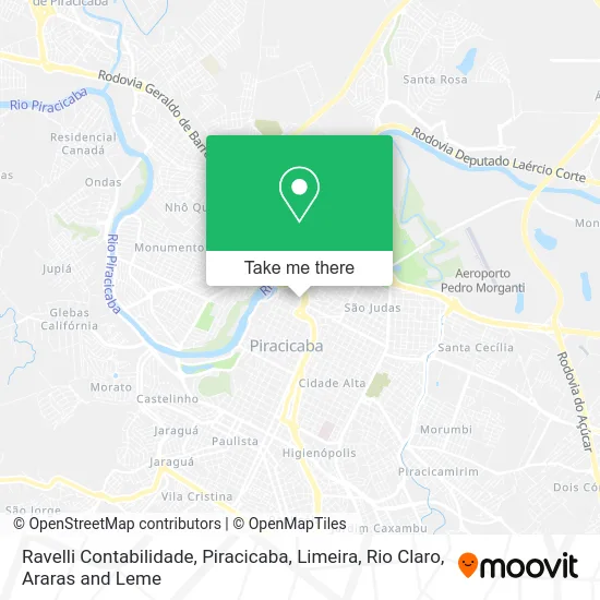 Ravelli Contabilidade map