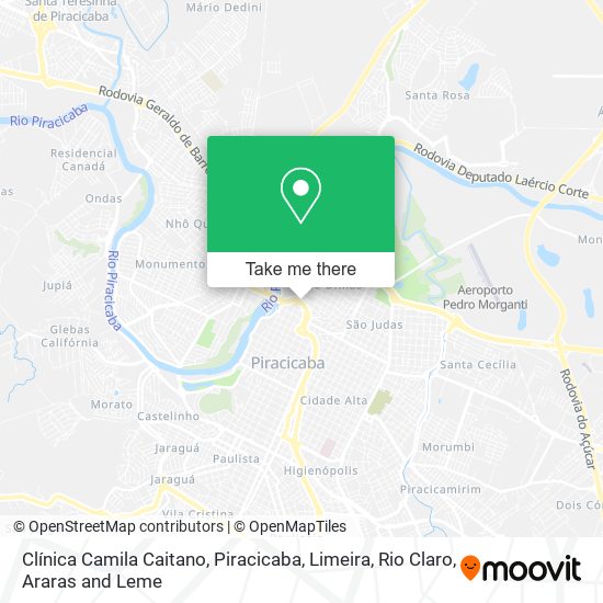 Clínica Camila Caitano map