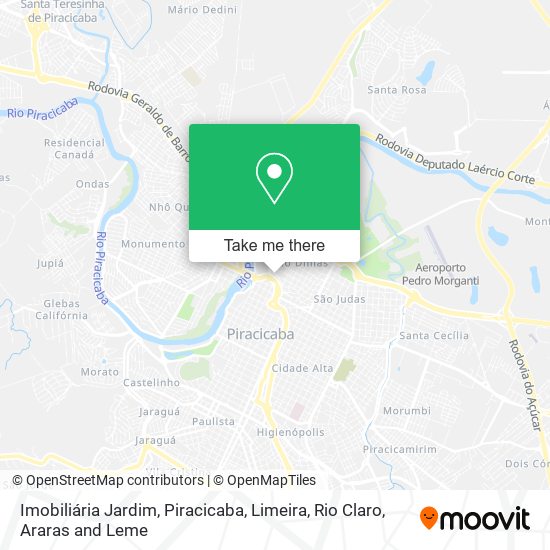 Imobiliária Jardim map