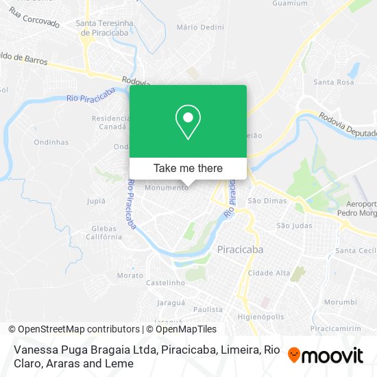 Vanessa Puga Bragaia Ltda map