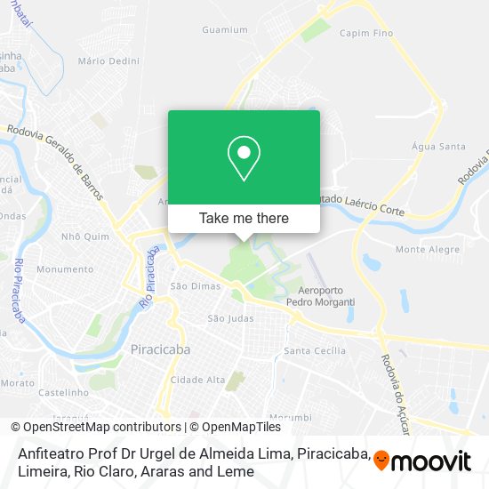 Anfiteatro Prof Dr Urgel de Almeida Lima map