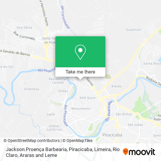 Jackson Proença Barbearia map
