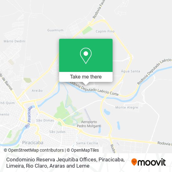 Condominio Reserva Jequitiba Offices map