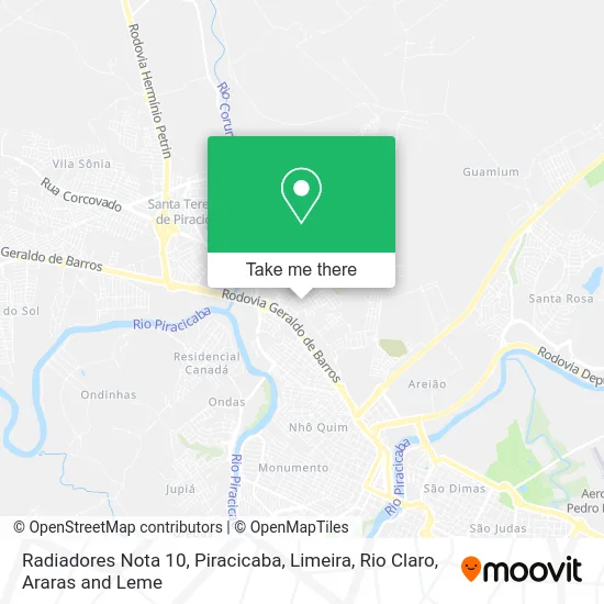 Radiadores Nota 10 map