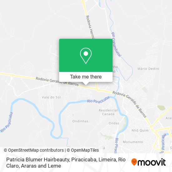 Patricia Blumer Hairbeauty map