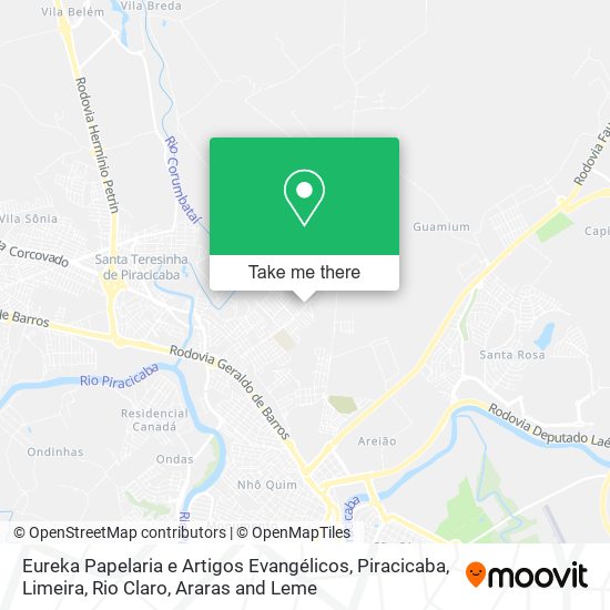 Eureka Papelaria e Artigos Evangélicos map
