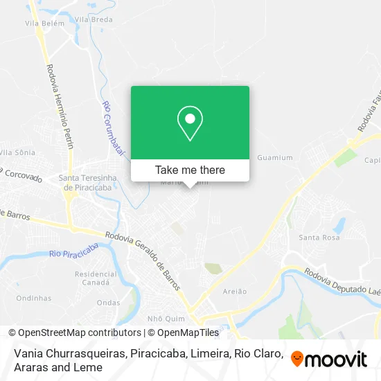 Vania Churrasqueiras map