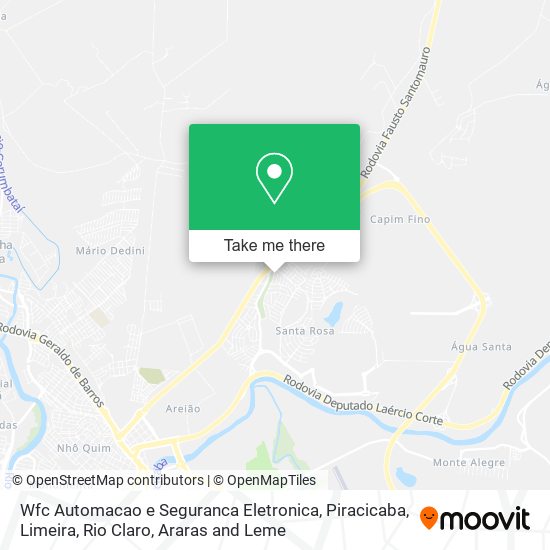 Wfc Automacao e Seguranca Eletronica map