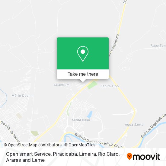 Open smart Service map