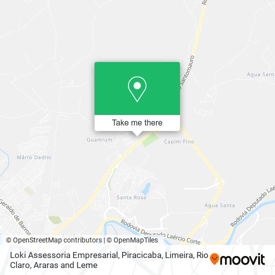 Mapa Loki Assessoria Empresarial