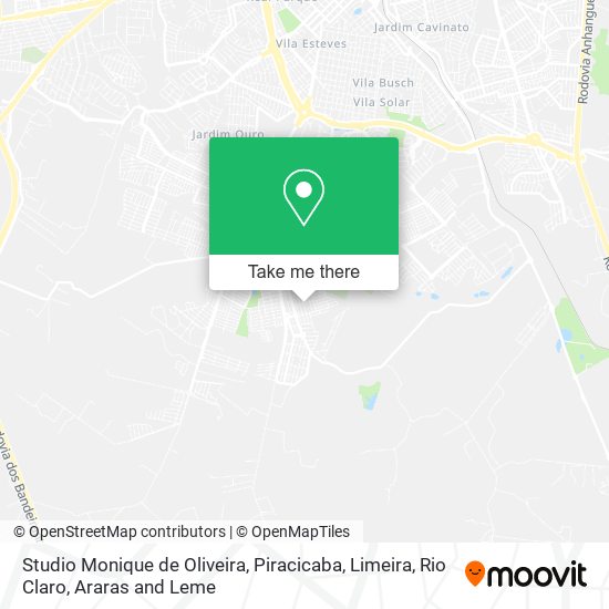 Studio Monique de Oliveira map