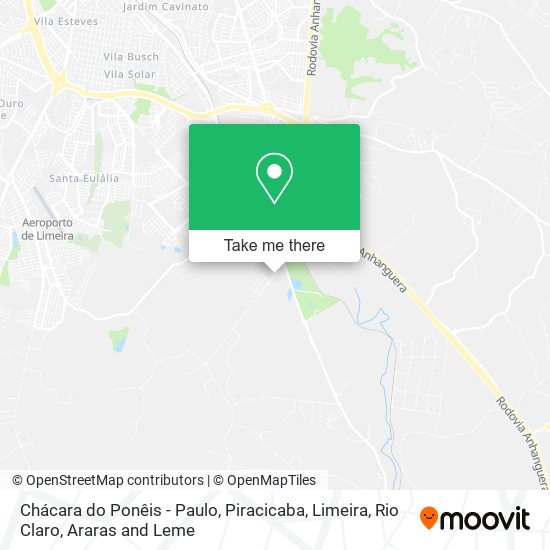 Chácara do Ponêis - Paulo map
