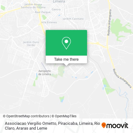 Associacao Vergilio Ometto map