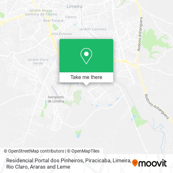 Residencial Portal dos Pinheiros map