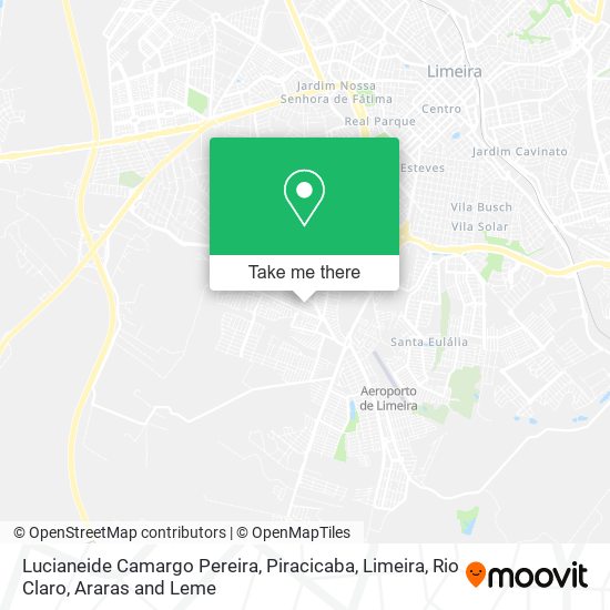 Lucianeide Camargo Pereira map