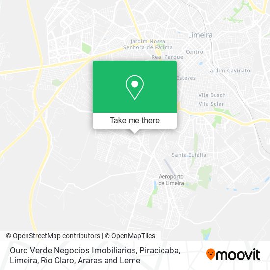 Ouro Verde Negocios Imobiliarios map