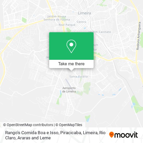 Rango's Comida Boa e Isso map