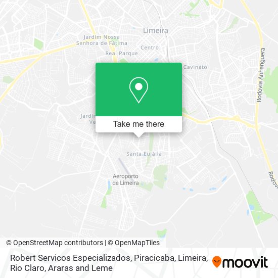 Robert Servicos Especializados map