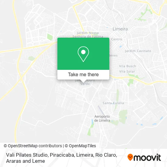 Vali Pilates Studio map