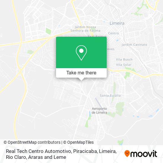 Mapa Real Tech Centro Automotivo