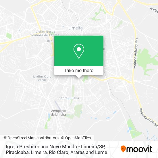 Igreja Presbiteriana Novo Mundo - Limeira / SP map