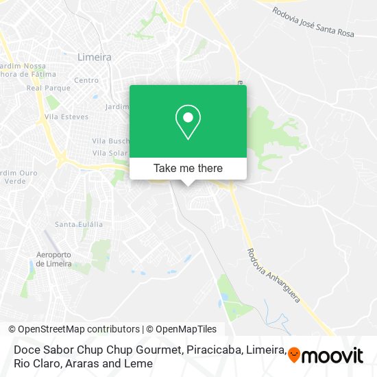 Doce Sabor Chup Chup Gourmet map