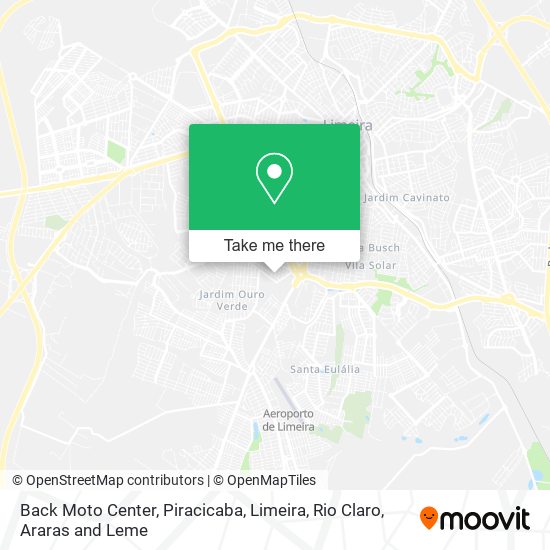 Mapa Back Moto Center