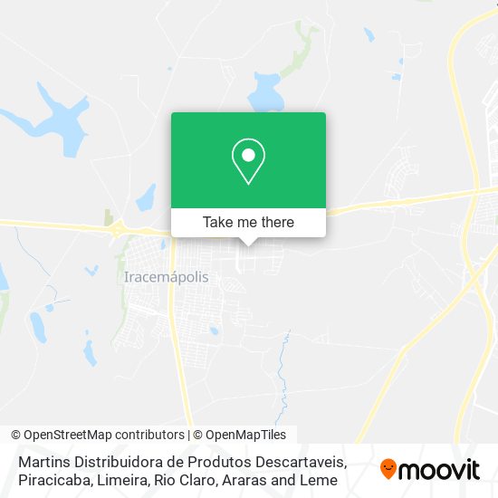 Martins Distribuidora de Produtos Descartaveis map