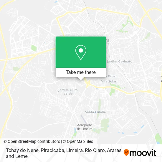 Tchay do Nene map