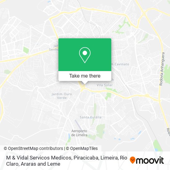 M & Vidal Servicos Medicos map