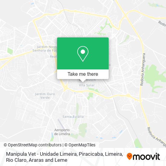 Manipula Vet - Unidade Limeira map