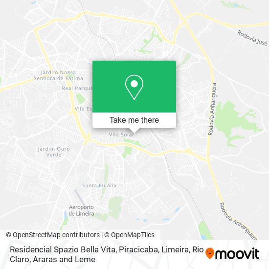 Residencial Spazio Bella Vita map