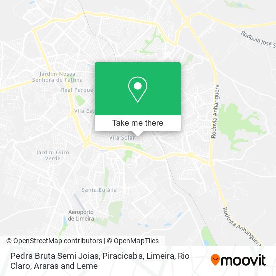Pedra Bruta Semi Joias map