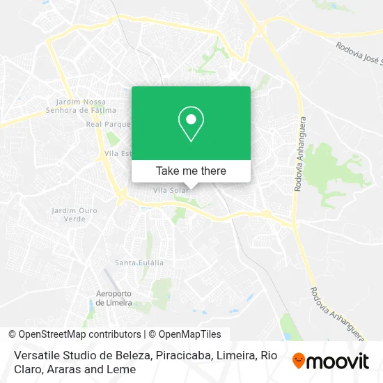 Versatile Studio de Beleza map