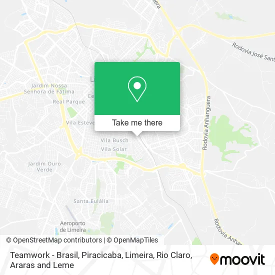 Teamwork - Brasil map