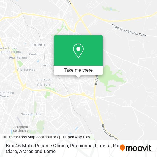 Box 46 Moto Peças e Oficina map