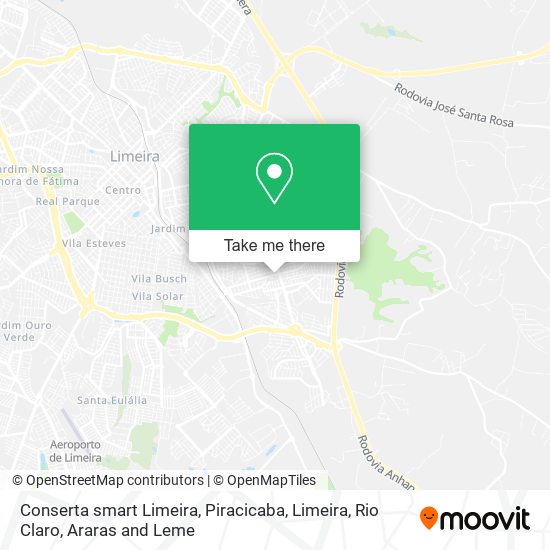 Conserta smart Limeira map