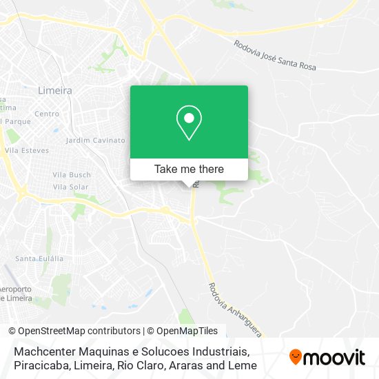 Machcenter Maquinas e Solucoes Industriais map