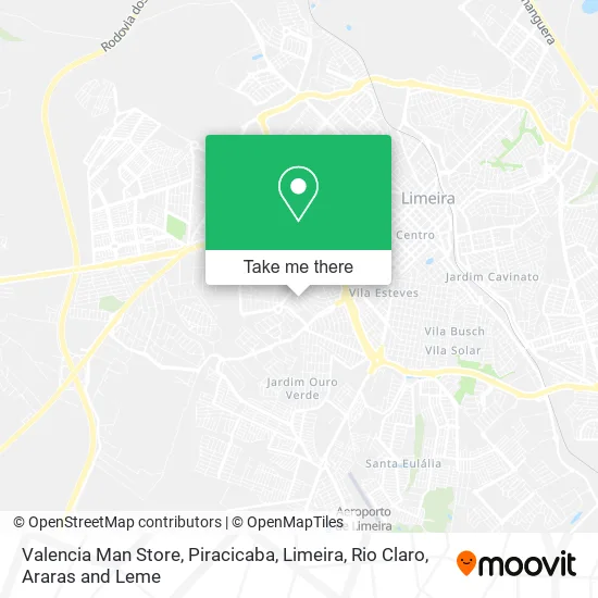 Valencia Man Store map